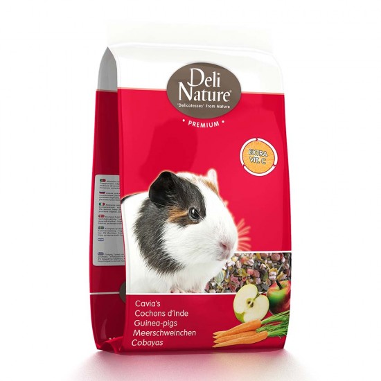 Deli Nature Premium - Guinea Pig τροφή για Ινδικά Χοιρίδια 