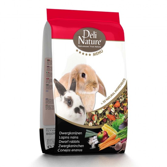 Deli Nature 5 Stars Menu - Dwarf Rabbits 