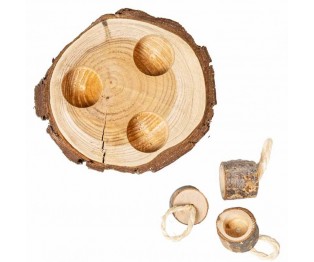 Back Zoo Nature Bark Wood Puzzle