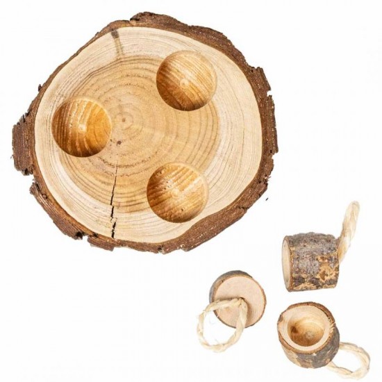 Back Zoo Nature Bark Wood Puzzle