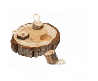 Back Zoo Nature Bark Wood Puzzle