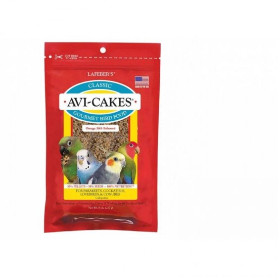Lafeber Avi-Cakes Classic - Cockatiels 227 grams 
