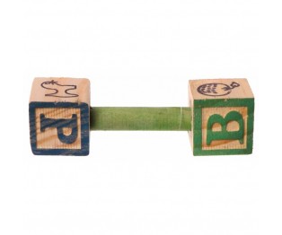 Back Zoo Nature ABC Wood Barbell