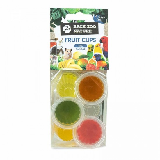 Back Zoo Nature Fruit Cups Mix 6 pcs