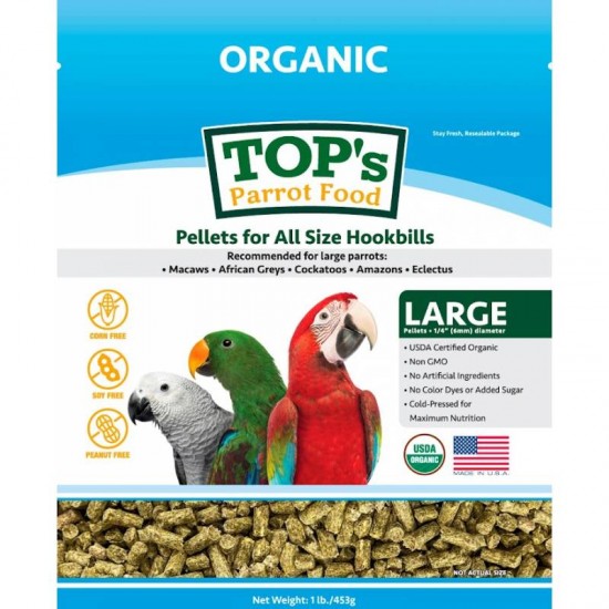 TOP's Parrot Pellets 1 pound