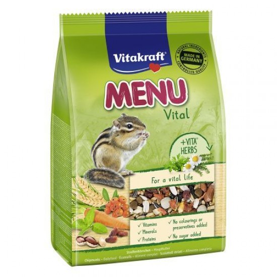 Vitakraft Menu Vital για σκίουρους 600gr