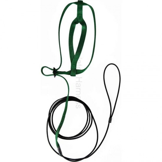 Aviator Bird Harness X-Small Green