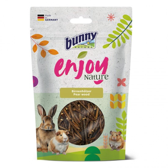 BUNNY Enjoy Nature Nibble Fun - με ξύλο αχλαδιάς 