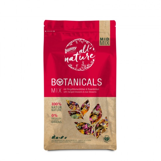 Bunny Nature BOTANICALS MID MIX MIX WITH MARIGOLD BLOSSOMS & ROSE BLOSSOMS