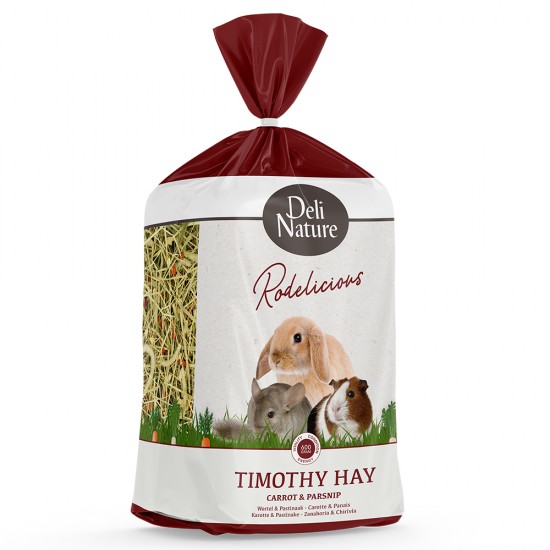 DELI NATURE Rodelicious Timothy Hay με Καρότο 600gr