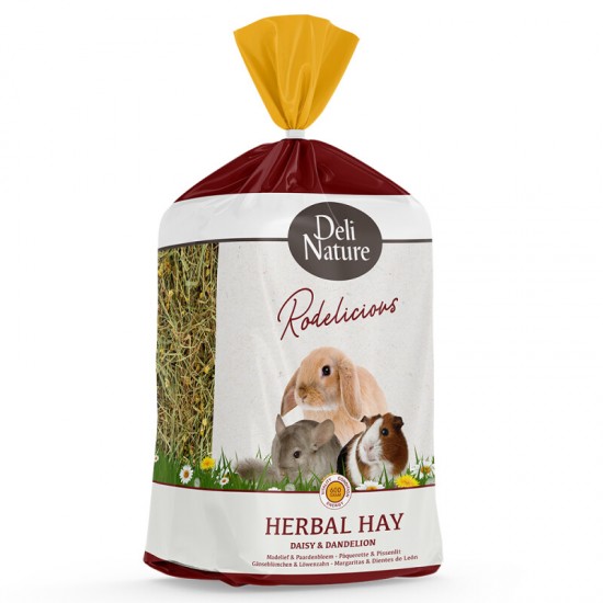 DELI NATURE Rodelicious Herbal Hay με Μαργαρίτα & Πικραλίδα 600gr