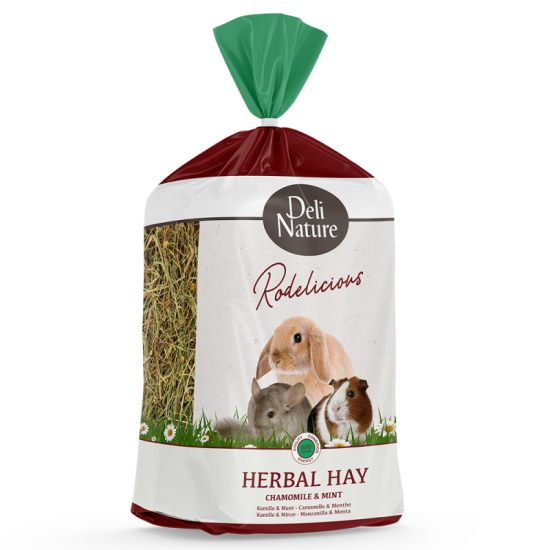 DELI NATURE Rodelicious Herbal Hay με Χαμομήλι & Μέντα 600gr