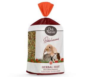 DELI NATURE Rodelicious Herbal Hay με Τριαντάφυλλο & Καλέντουλα 600gr
