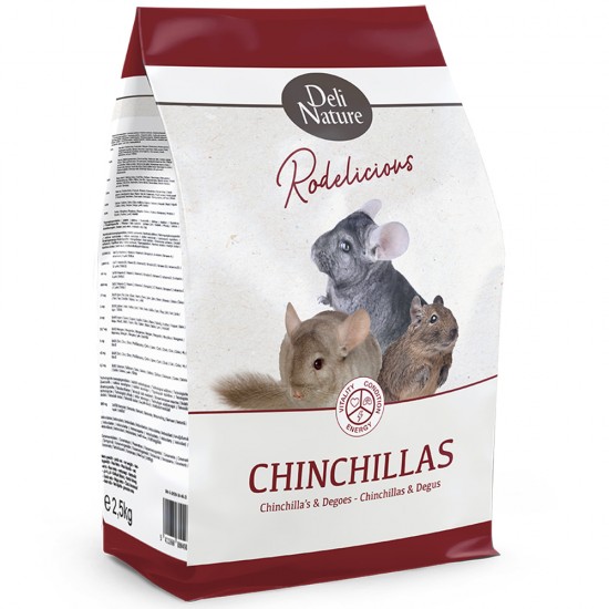 DELI NATURE Rodelicious Chinchilla 2,5kg