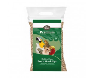 DELI NATURE Beech Woodchips Medium | 8mm | 5kg
