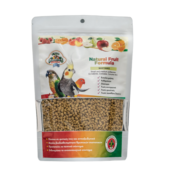 Evia Parrots Natural Fruit Formula 