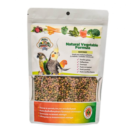 Evia Parrots Natural Vegetable Formula