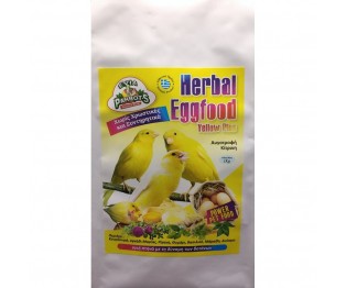 Evia Parrots Herbal Eggfood Yellow Plus 250gr