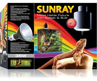 Exo Terra Sunray Terrarium lamp for reptiles 35 W
