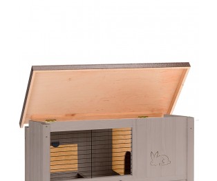 RANCH Two-storey rabbit house, in FSC™ certified Nordic pine wood