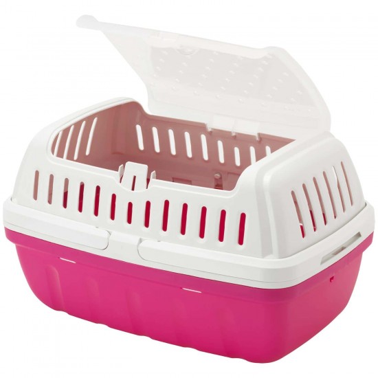 FLAMINGO SMALL ANIMAL TRANSPORT CAGE LIZZIE 40x26x23CM