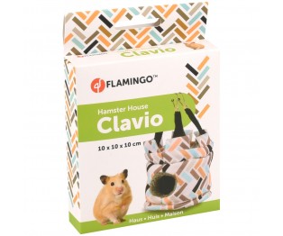 FLAMINGO HAMSTER HOUSE CLAVIO 2 HOLES VERTICAL HANGER 