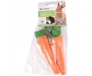 FLAMINGO SAT LEGOU CARROT ORANGE 2PCS 13CM