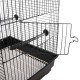 FLAMINGO BUDGIE CAGE NUSA BLACK - 35x28x46CM