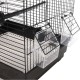 FLAMINGO BUDGIE CAGE NUSA BLACK - 35x28x46CM