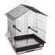 FLAMINGO BUDGIE CAGE NUSA BLACK - 35x28x46CM