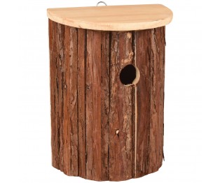 FLAMINGO NEST BOX GERSON WOOD NATURE 18,5x11x25CM