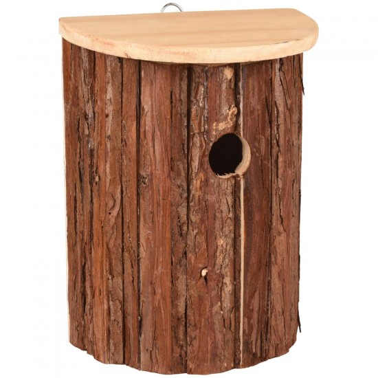 FLAMINGO NEST BOX GERSON WOOD NATURE 18,5x11x25CM