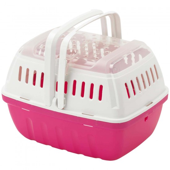 FLAMINGO SMALL ANIMAL TRANSPORT CAGE LIZZIE 23x17x16CM