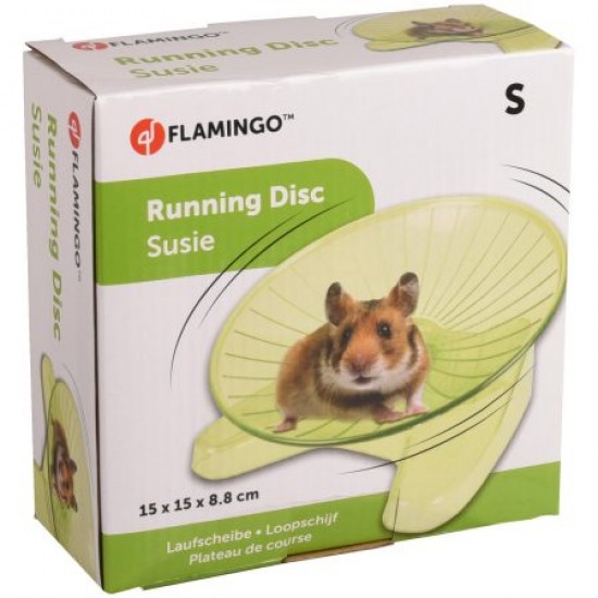 FLAMINGO SAT RUNNING DISC SUZIE 15CM
