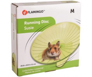 FLAMINGO SAT RUNNING DISC SUZIE 20,8x20,8x11CM