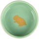 FLAMINGO FEEDING BOWL SMALL ANIMAL AILA CERAMIC ROUND WHITE 8,5x8,5x2,8CM 100ML