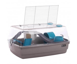 FLAMINGO HAMSTER CAGE SERENA GREY 
