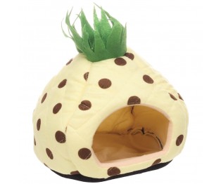 FLAMINGO SLEEPING PLACE HELGA PINEAPPLE YELLOW 23,5x23,5x19CM