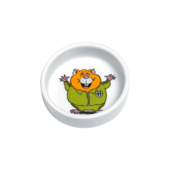 FLAMINGO HAMSTER BOWL 8CM 75ML