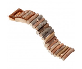 FLAMINGO BRIDGE WOOD 27X7 CM