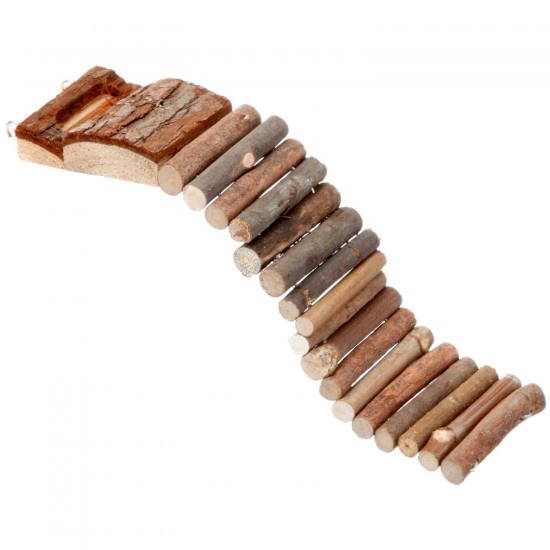 FLAMINGO BRIDGE WOOD 27X7 CM