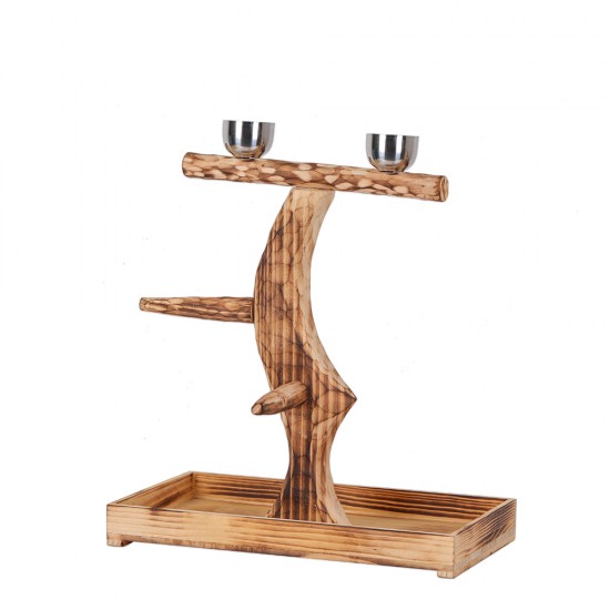 GLEE Natural Wood Tree Perch Large 52cm