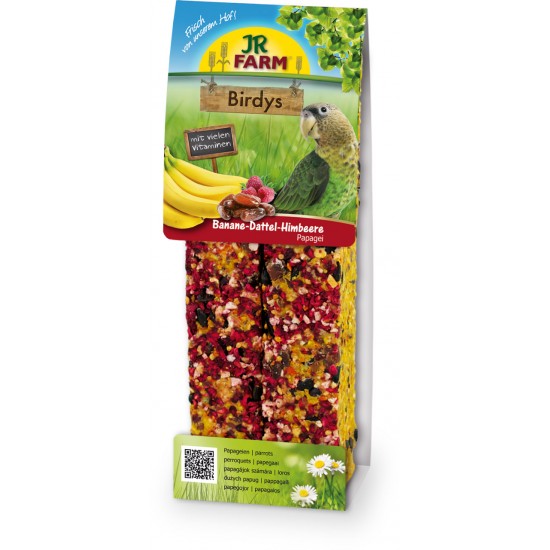 JR FARM Birdys Banana Date Raspberry