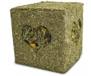 JR FARM Hay cube with flowers