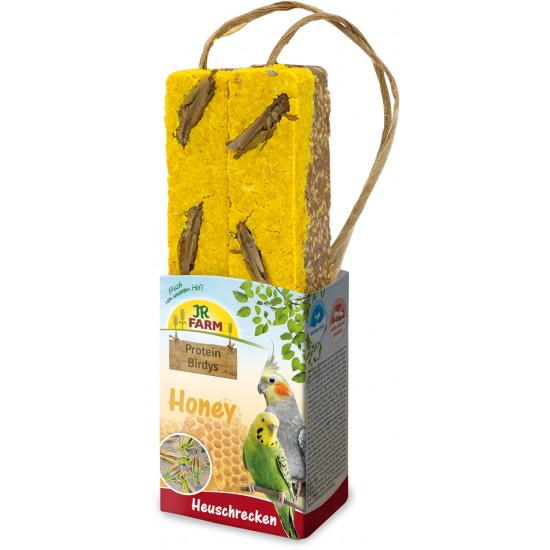 JR FARM Protein-Birdys Honey Grasshoppers