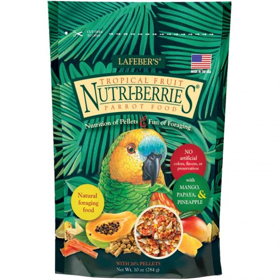 LAFEBER TROPICAL FRUIT NUTRI-BERRIES FOR PARROT