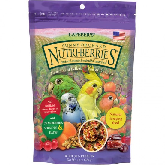 LAFEBER SUNNY ORCHARD NUTRI-BERRIES FOR COCKATIELS 