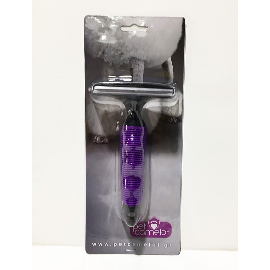 PET CAMELOT SLICKER HAIR REMOVAL BRUSH