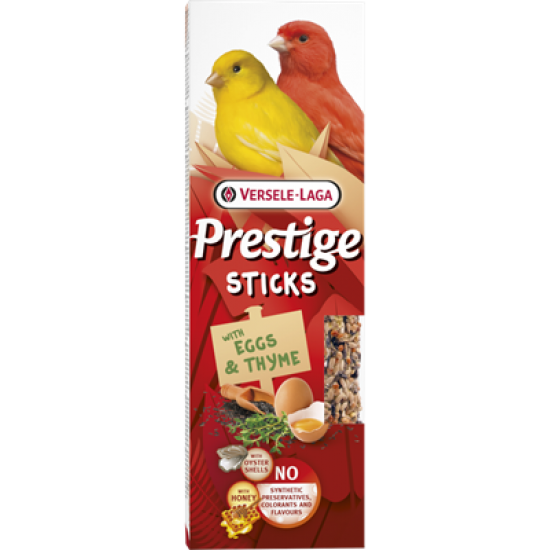 Versele Laga Prestige Sticks Canaries Sticks Canaries with Eggs & Thyme