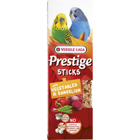 Versele Laga Prestige Sticks Small Parakeets with Vegetables & Dandelion